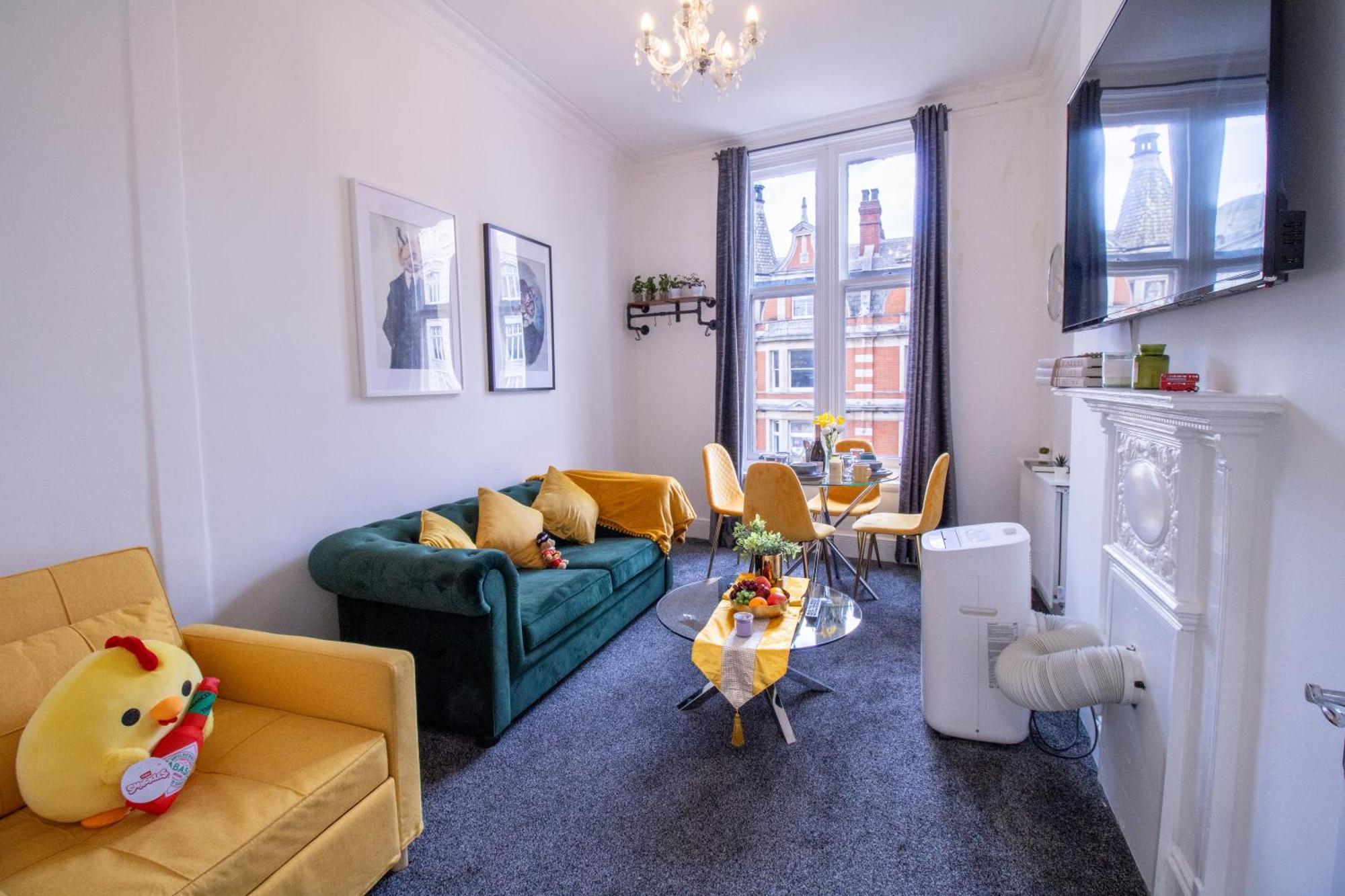 לונדון Oxford Street 1 Bedroom Shopping Retreat! 3Gc מראה חיצוני תמונה