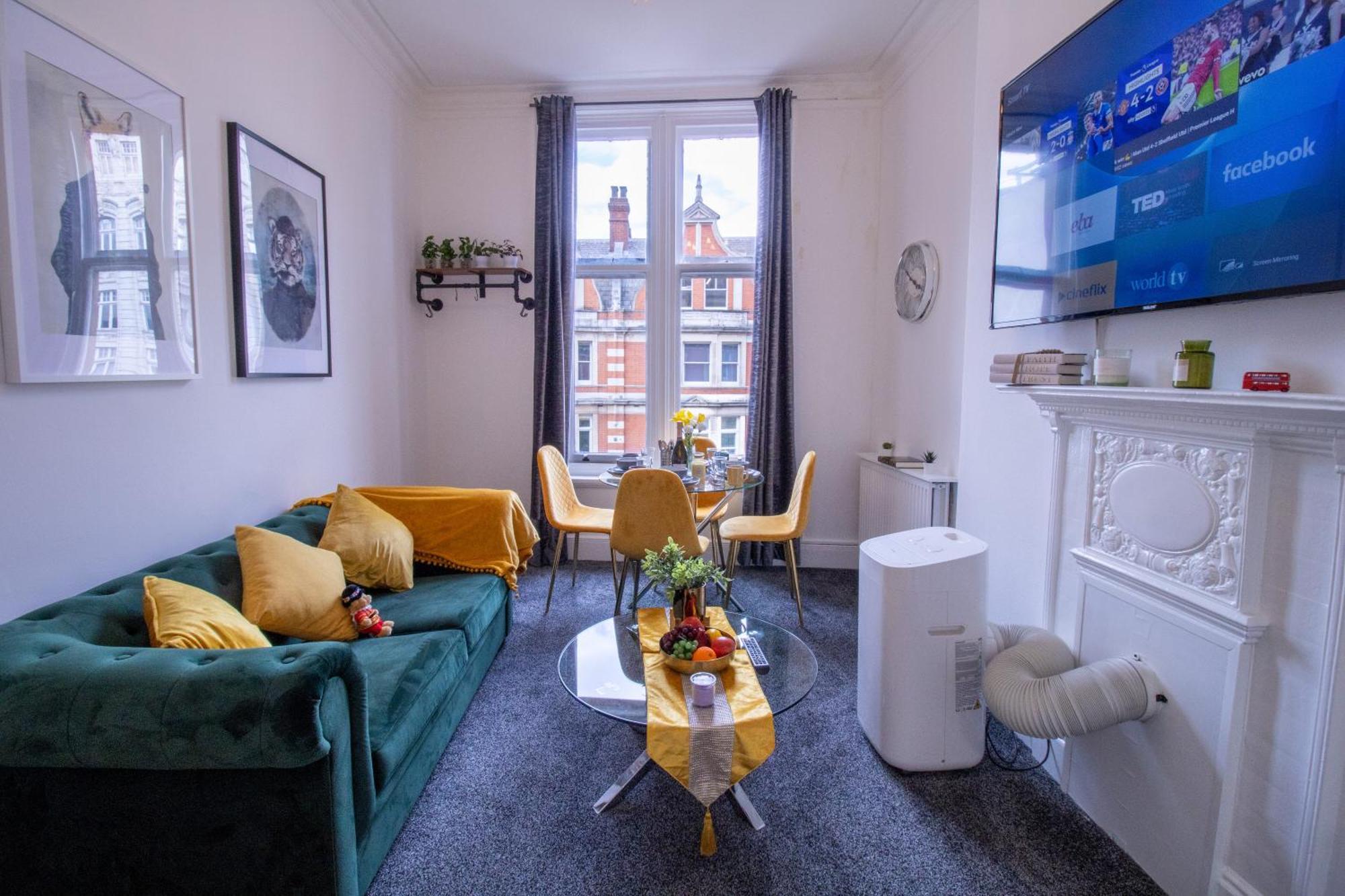 לונדון Oxford Street 1 Bedroom Shopping Retreat! 3Gc מראה חיצוני תמונה